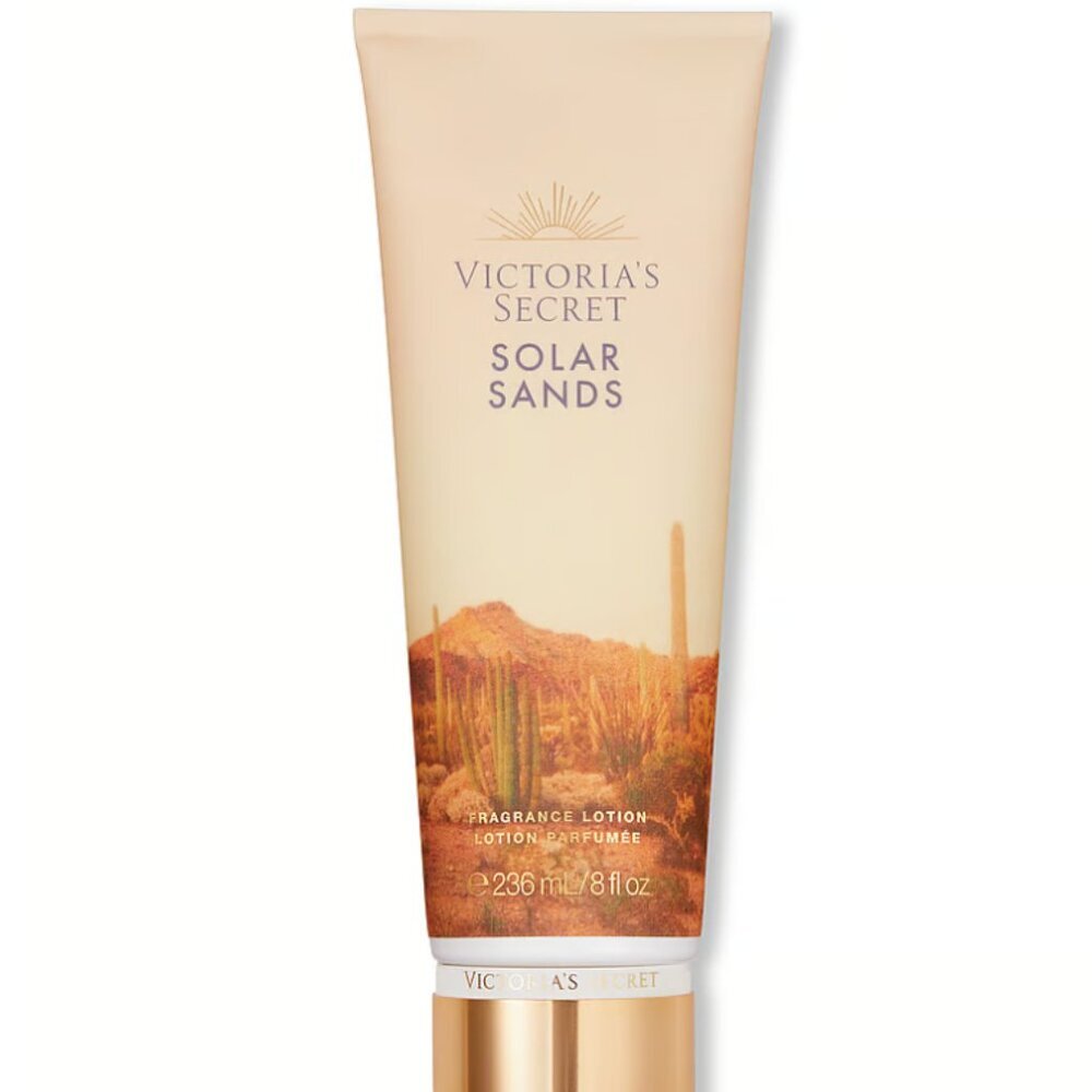 Victoria's Secret Desert Wonders "Solar Sands" Fragrance Lotion, NEW, 8 Oz.